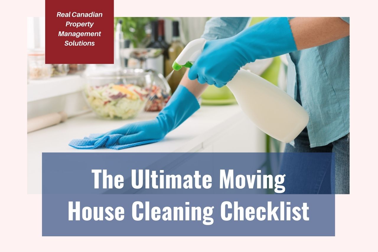 moving cleaning checklist