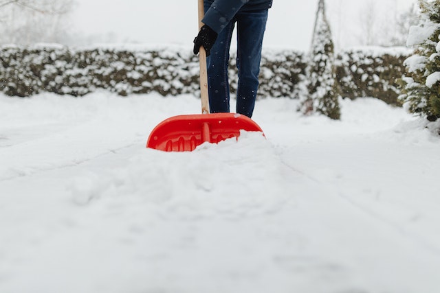 a-person-shoveling-snow