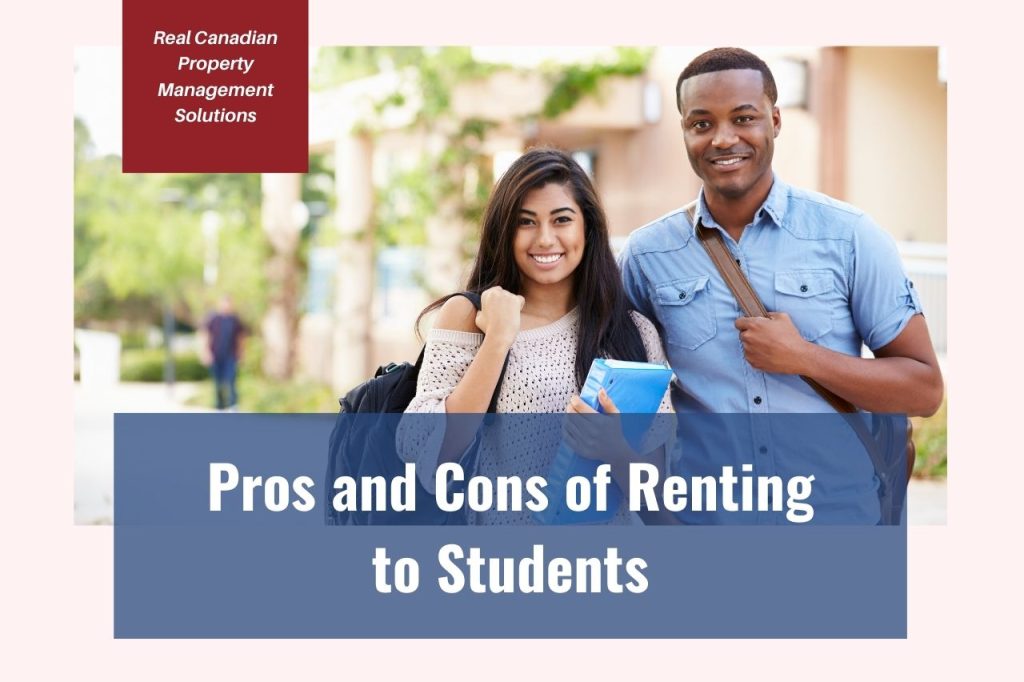 Pros and Cons of Renting to Students
