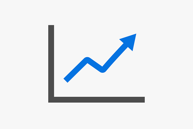 Chart-of-arrow-pointing-up